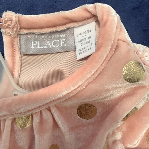 The Children’s Place pink velvet tutu dress - Picture 3 of 5